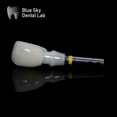 ซื้อ ทิตาเนียม Tibase Zirconia Abutment Abutments Zirconia ที่กําหนดเองสําหรับการปลูก online manufacture